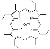 ETIOPORPHYRIN I COPPER